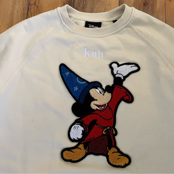 Kith x Disney 40s Fantasia Collab Crew Neck Sweatshirt size XS unisex - Picture 4 of 10